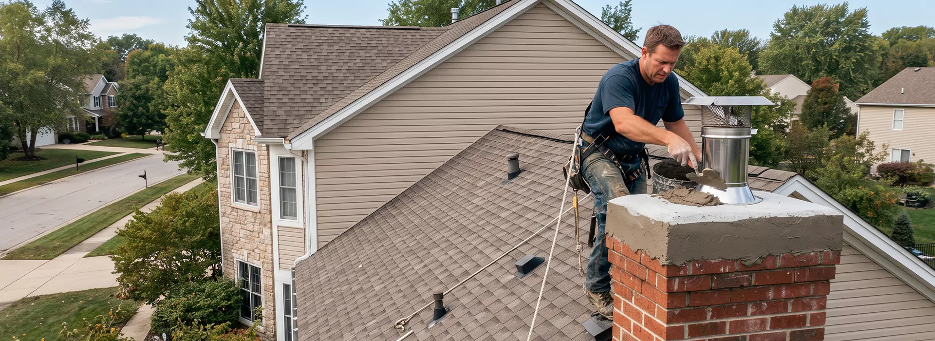 Chimney Crown Installation La Mirada, CA