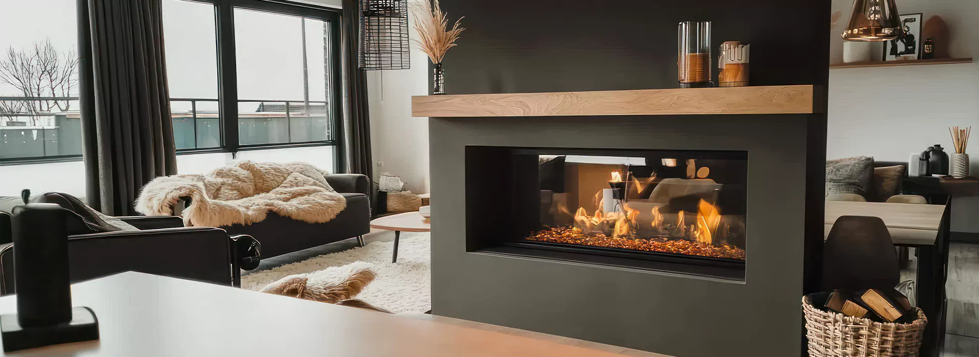 Classic Fireplace Design in La Mirada, CA