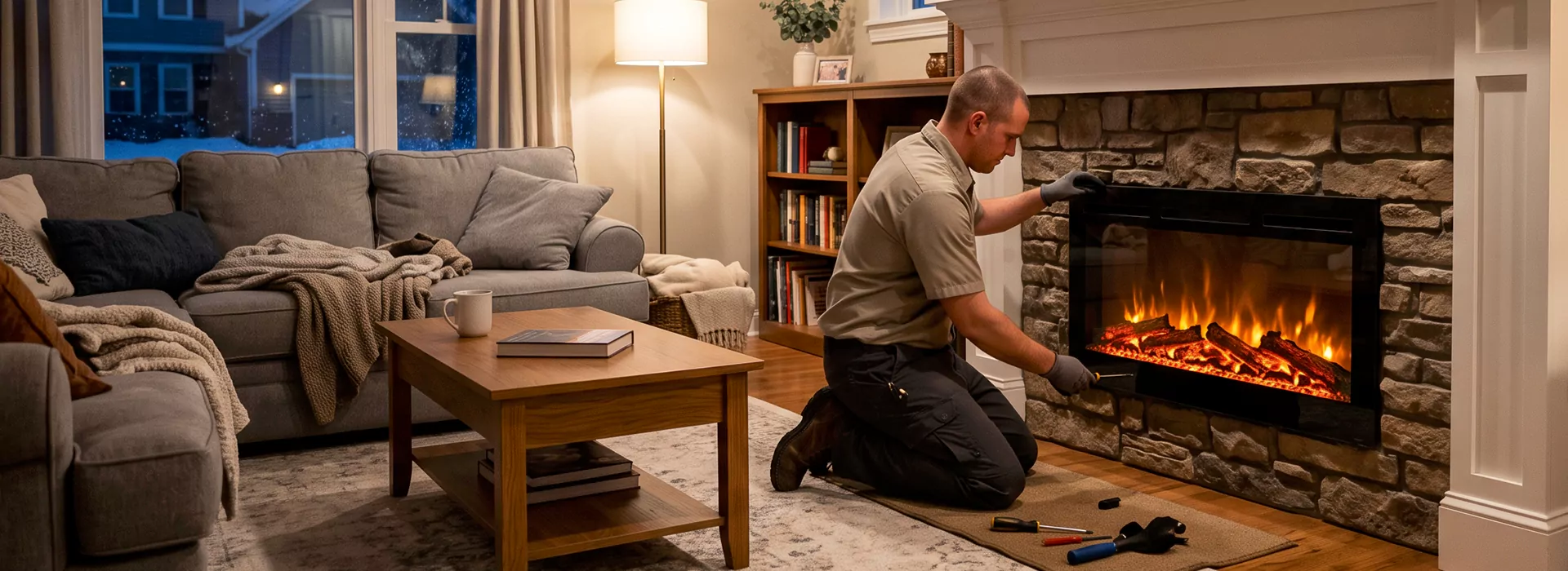 Electric Fireplace Installation La Mirada in La Mirada