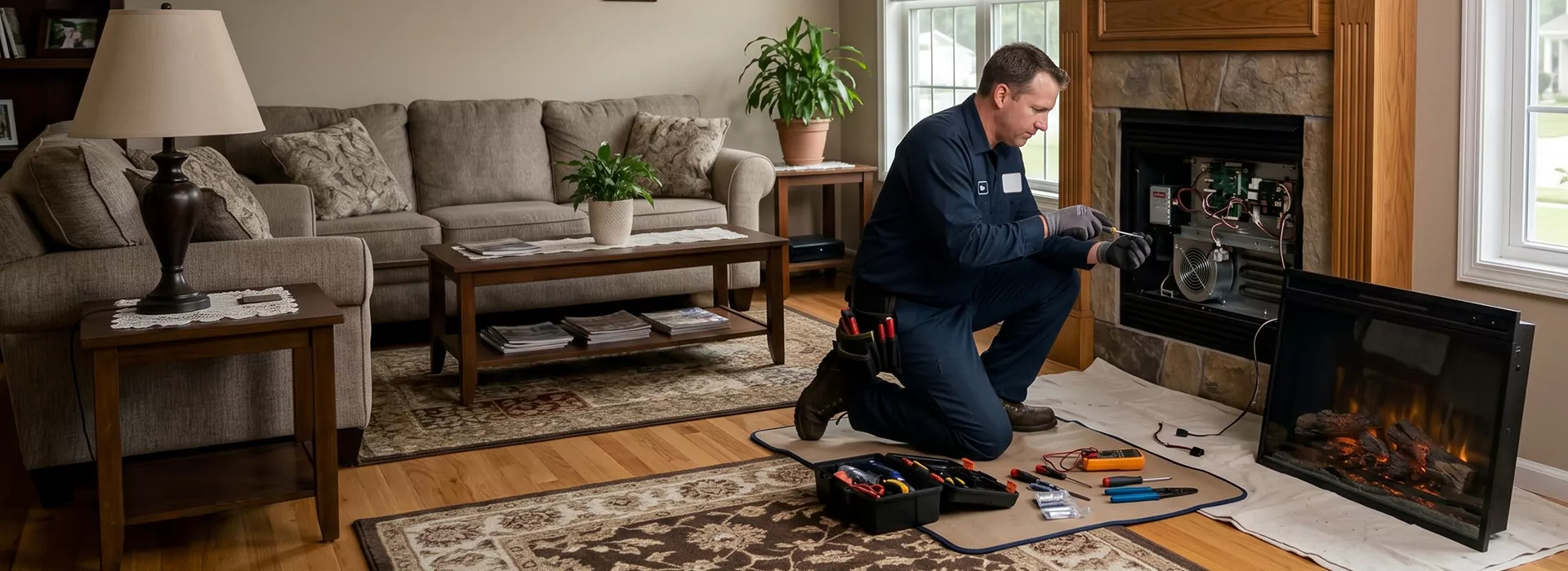 Electric Fireplace Repair in La Mirada, CA