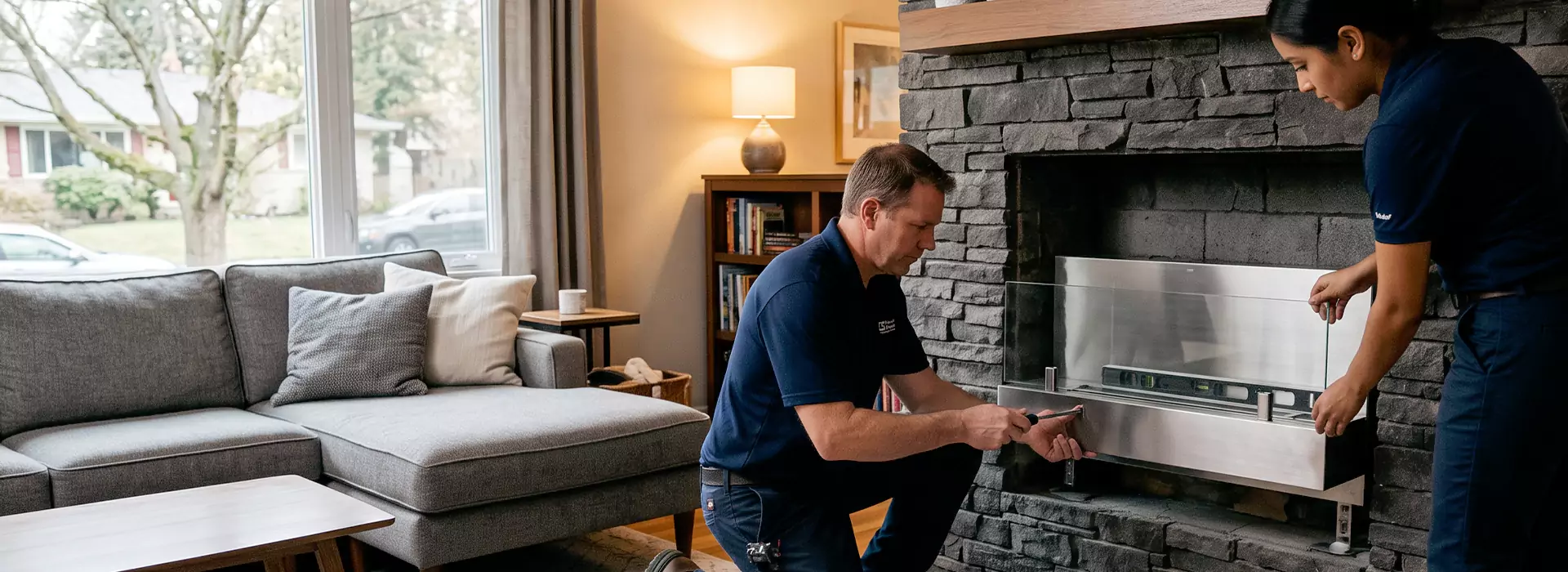 Ethanol Fireplace Installation in La Mirada, CA