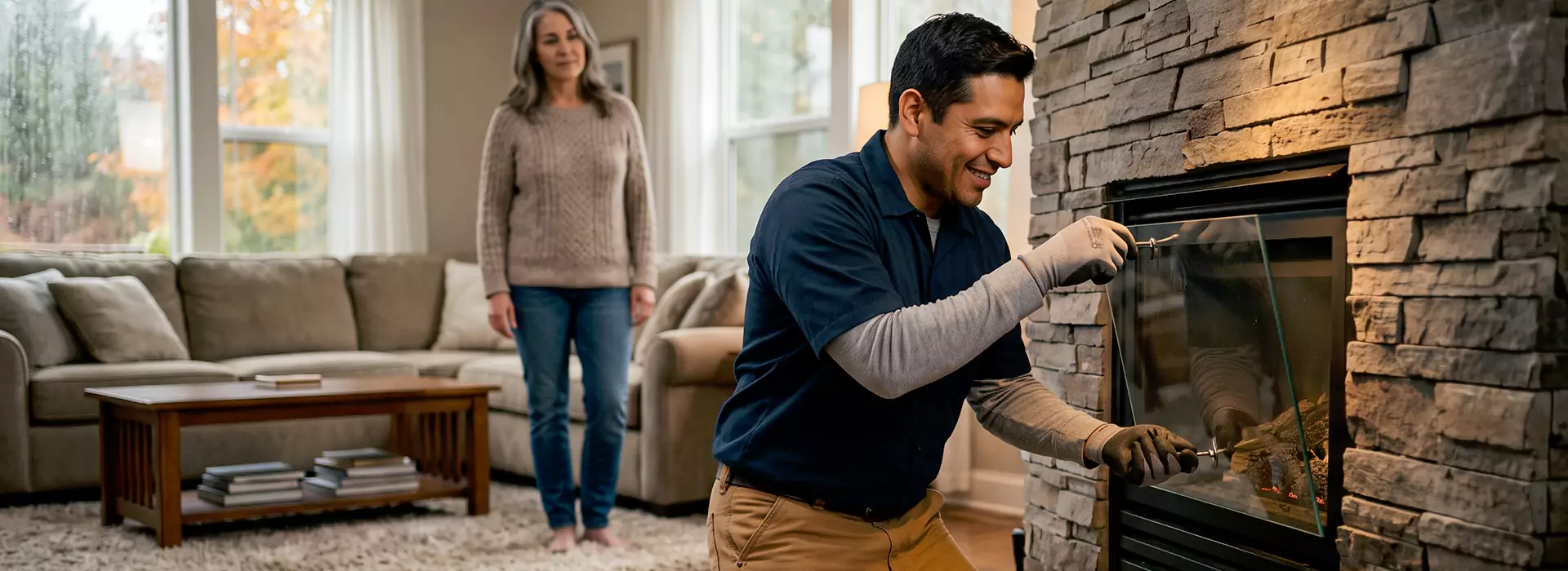 Fireplace Glass Replacement in La Mirada, CA