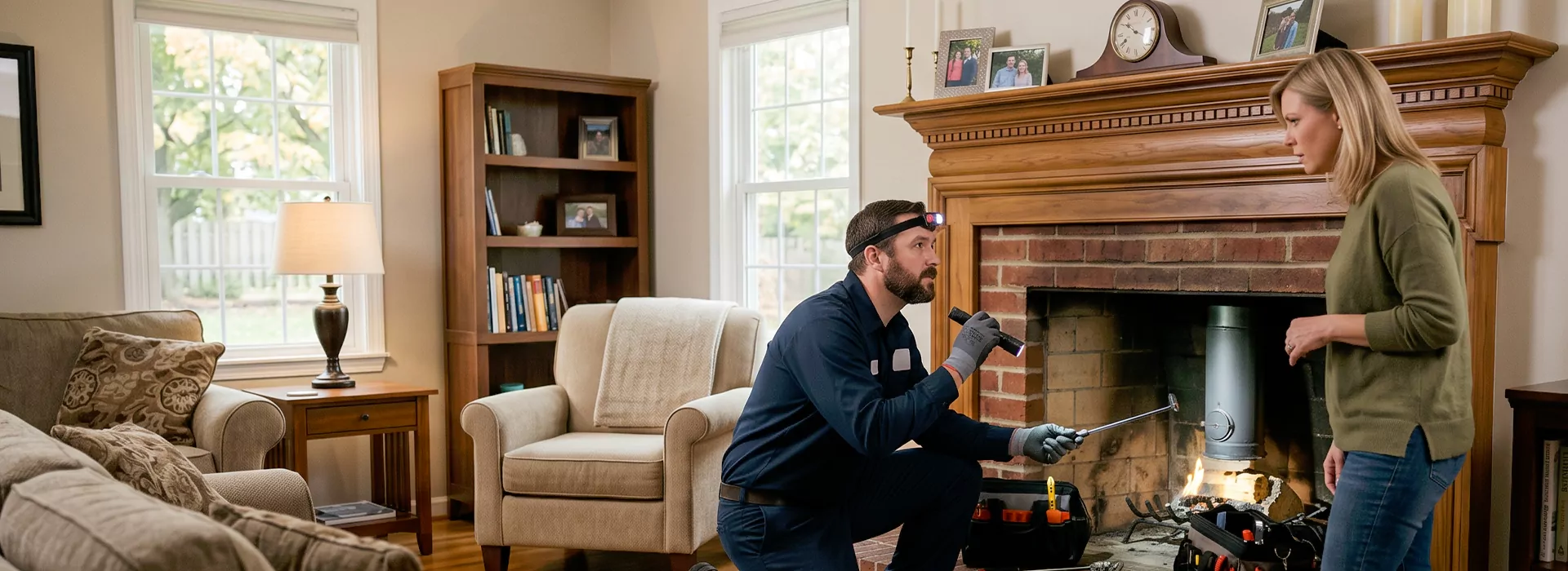 Fireplace Safety Inspection La Mirada, CA