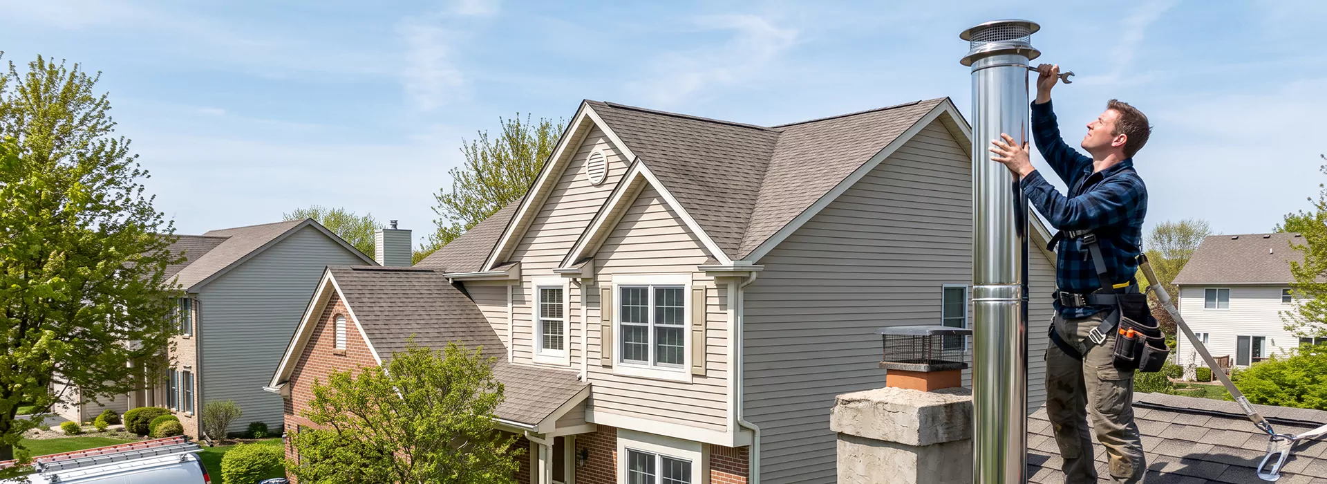 Metal Chimney Installation in La Mirada