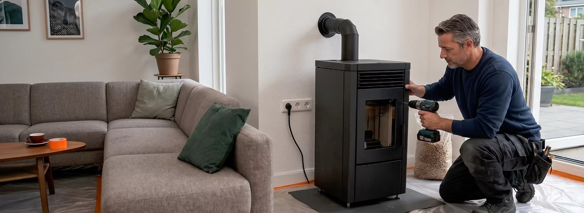Pellet Stove Chimney Installation in La Mirada, CA