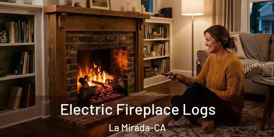 Electric Fireplace Logs La Mirada-CA