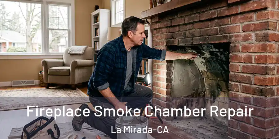 Fireplace Smoke Chamber Repair La Mirada-CA