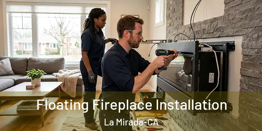 Floating Fireplace Installation La Mirada-CA