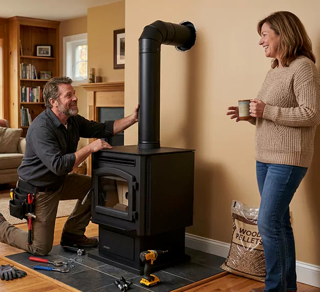 Certified Pellet Fireplace Installation Company: Your Local Pellet Stove Fitting Team in La Mirada, CA