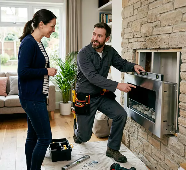 Why La Mirada Homeowners Choose Our Ethanol Fireplace Installation Team?