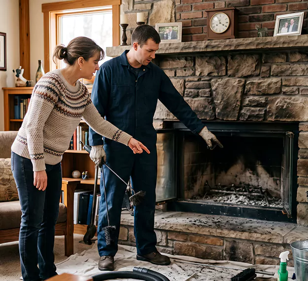 Why La Mirada Homeowners Trust Our Fireplace Cleaners?