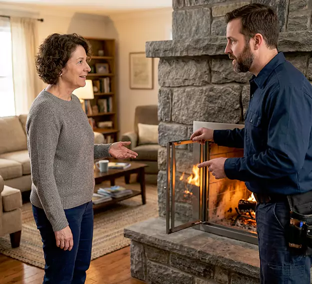 Why Homeowners Choose Our Fireplace Door Installation Team in La Mirada, CA?