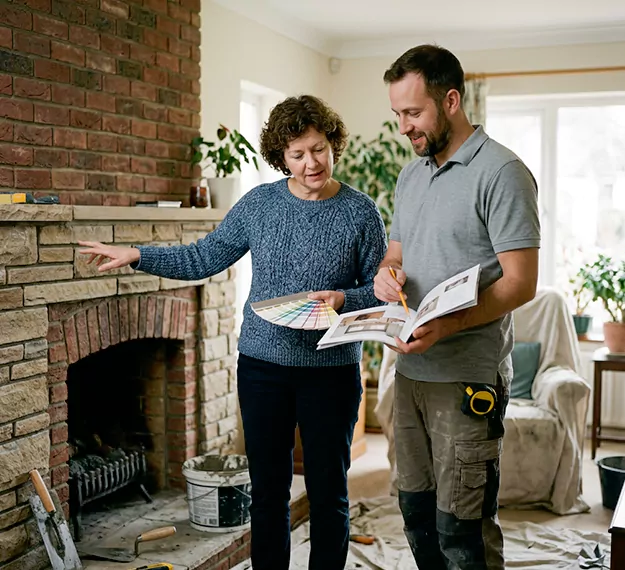 Why La Mirada Homeowners Choose Our Fireplace Makeover Team?
