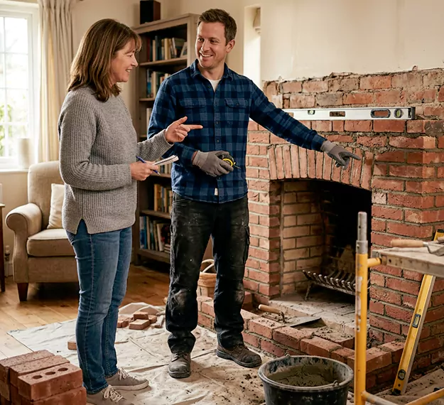 Why La Mirada, CA Homeowners Choose Our Fireplace Rebuild Team?