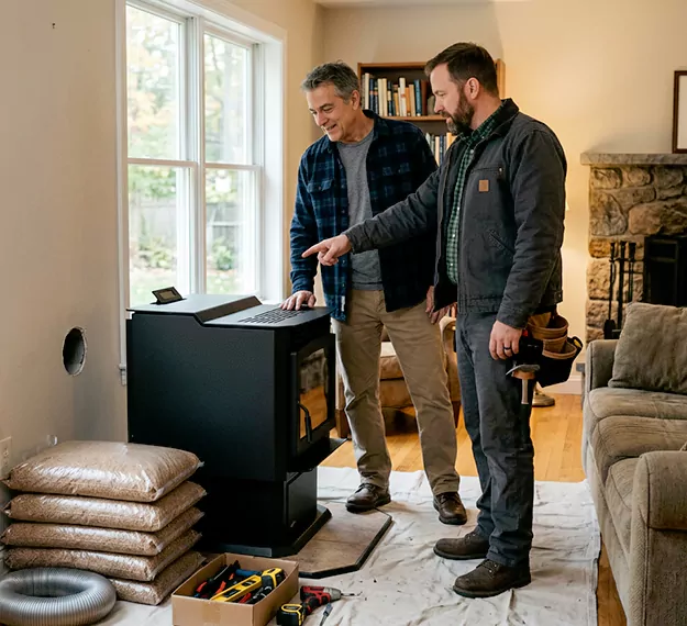 Why La Mirada Homeowners Choose Our Pellet Fireplace Installation Team?