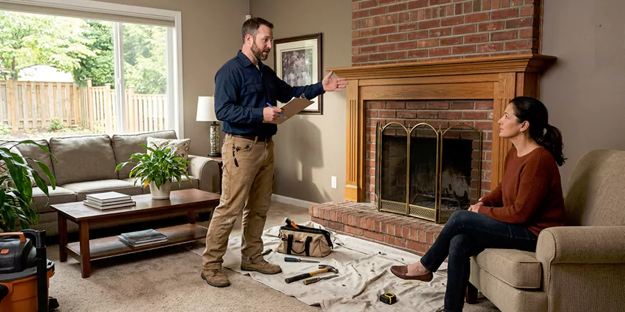 Fireplace and Chimney Removal Service La Mirada