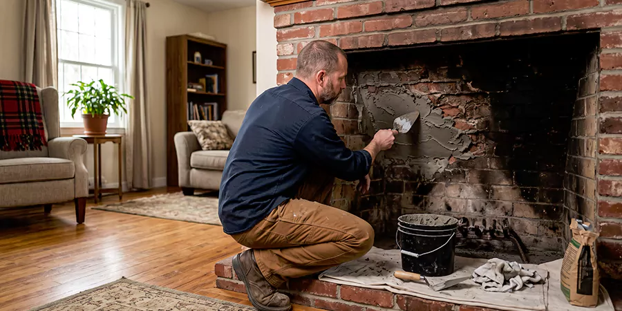 Modern Fireplace Refacing La Mirada