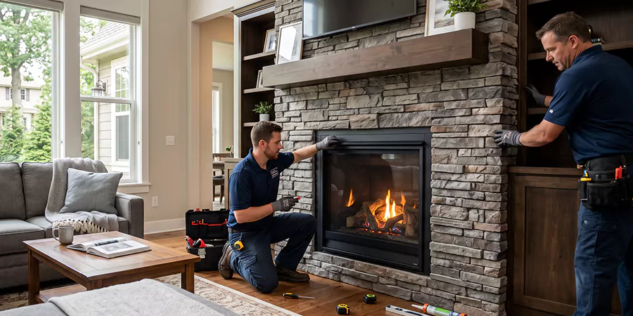 New Fireplace Doors and Replacement La Mirada